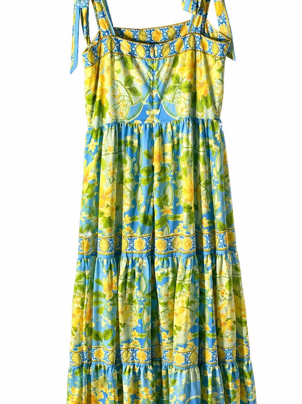 Flying Tomato GOLDEN HOUR BLOOM WOVEN MAXI DRESS - Picture 7 of 12
